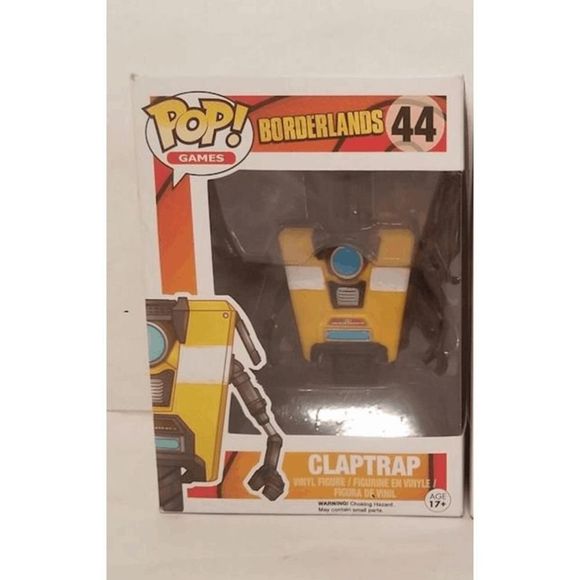 Funko Pop! Games Yellow Claptrap Borderlands #44 Gamestop Exclusive NIB - Picture 1 of 3